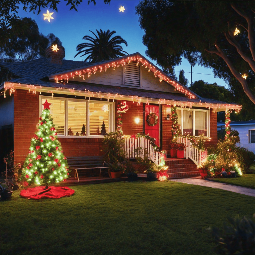 christmas premanent lights
