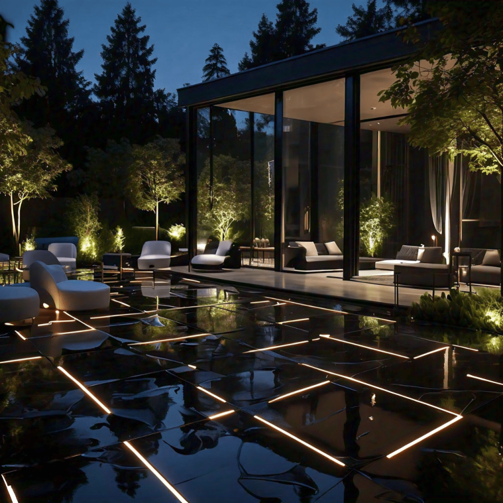 patio permanent lights